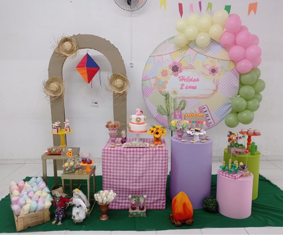 Decoração - Festa Junina - jlfestaemcasa
