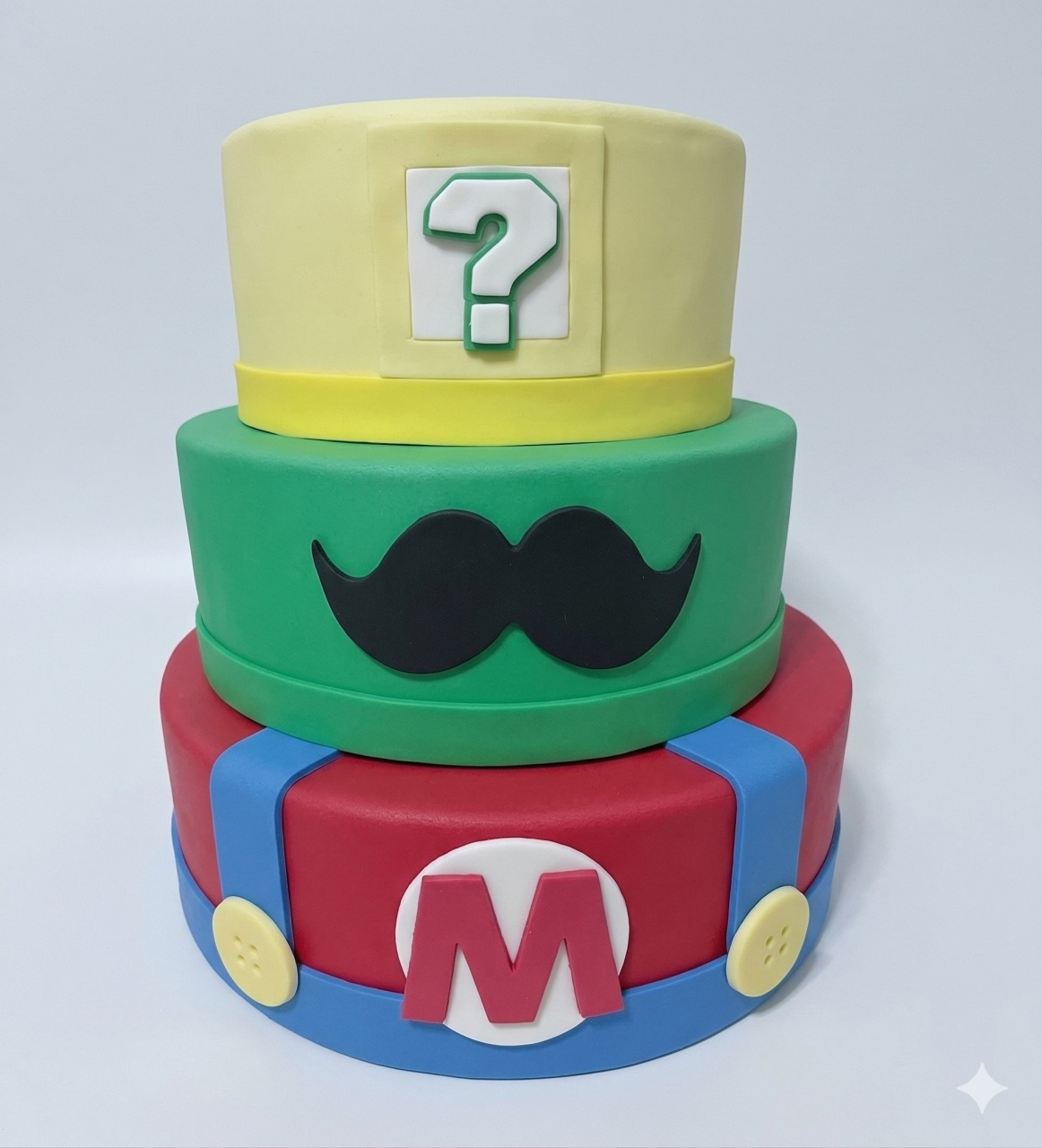 Bolo Fake - Mario Bross - jlfestaemcasa