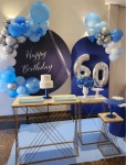 Decoração - 60 Anos Azul - imagem 2