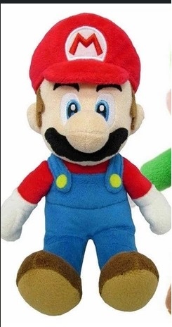 Super Mario - Pelucia - jlfestaemcasa