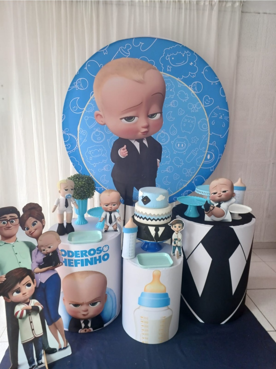 Kit Pegue E Monte - Poderoso Chefinho - jlfestaemcasa