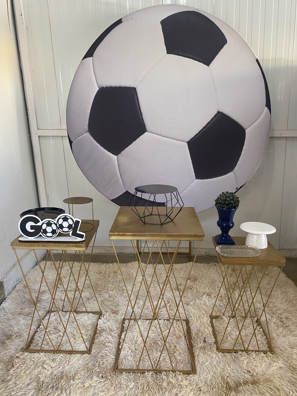 3D Bola - THAYSE DECORA 