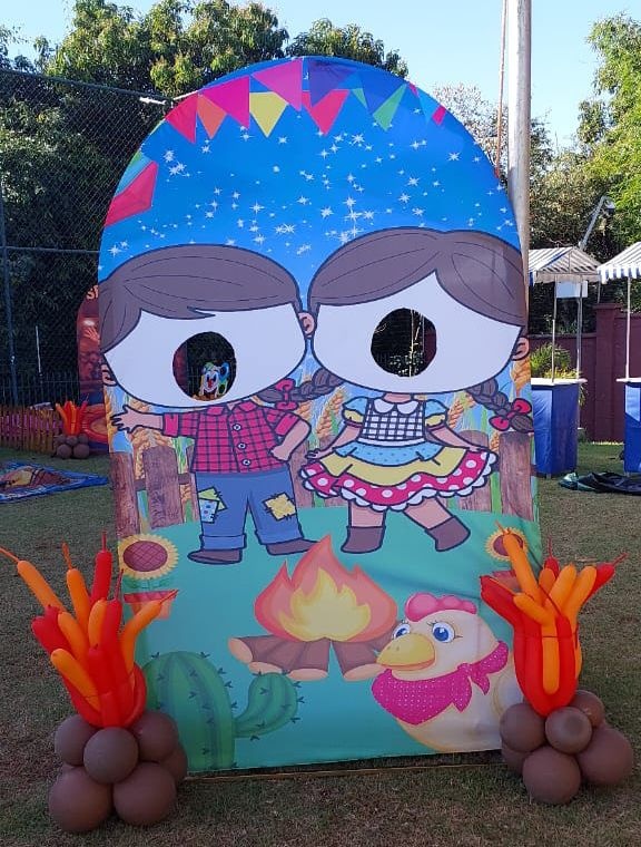 Painel Para Foto Duo Mirim - THAYSE DECORA 