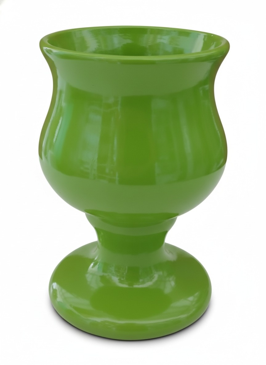 Vaso Verde Limão P - THAYSE DECORA 