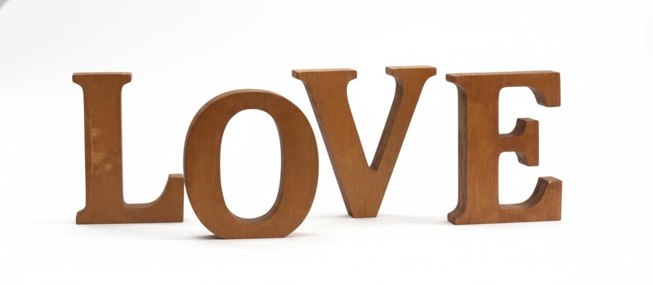 Love de Mdf - THAYSE DECORA 