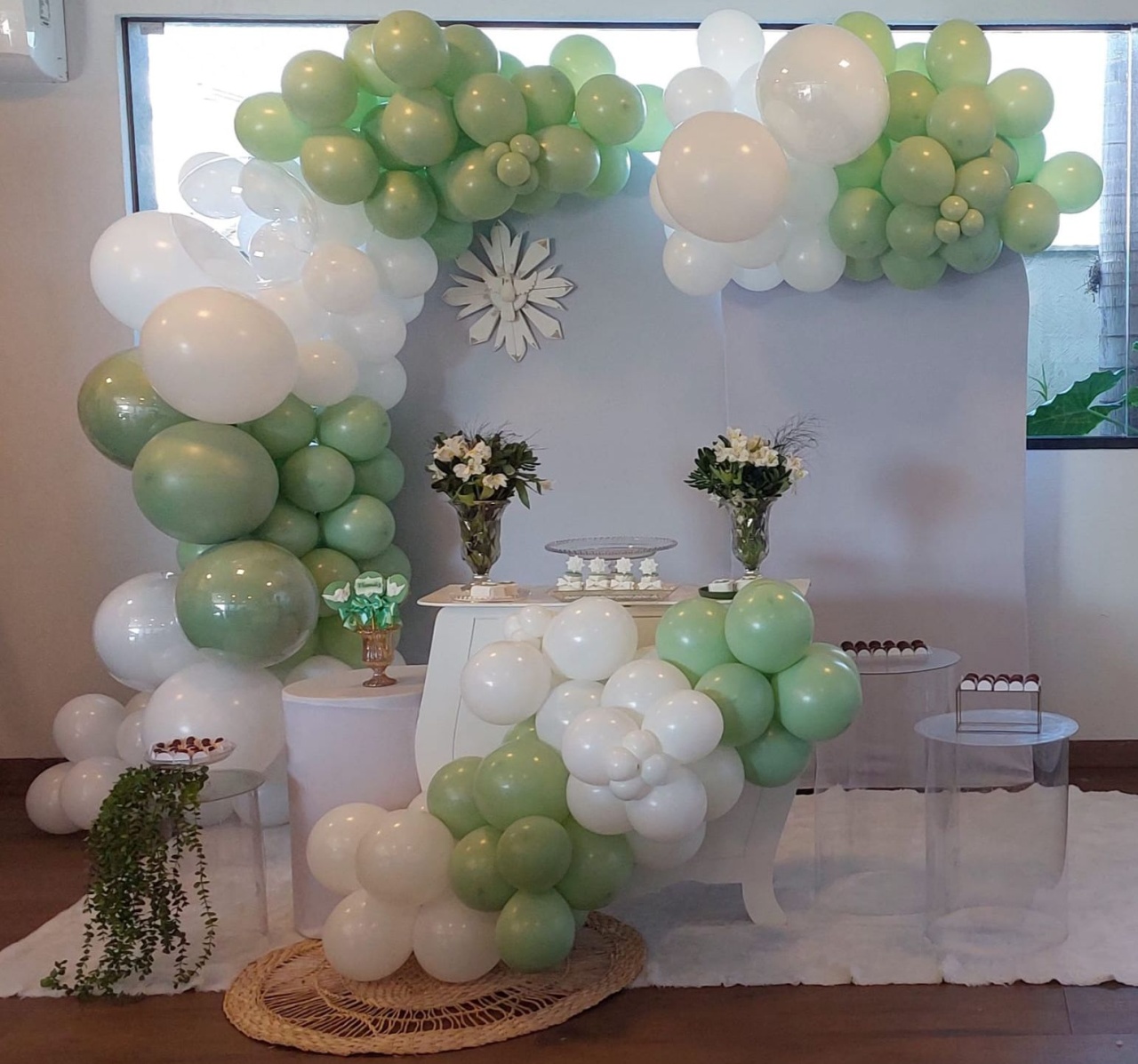 Dois Painéis White  - THAYSE DECORA 