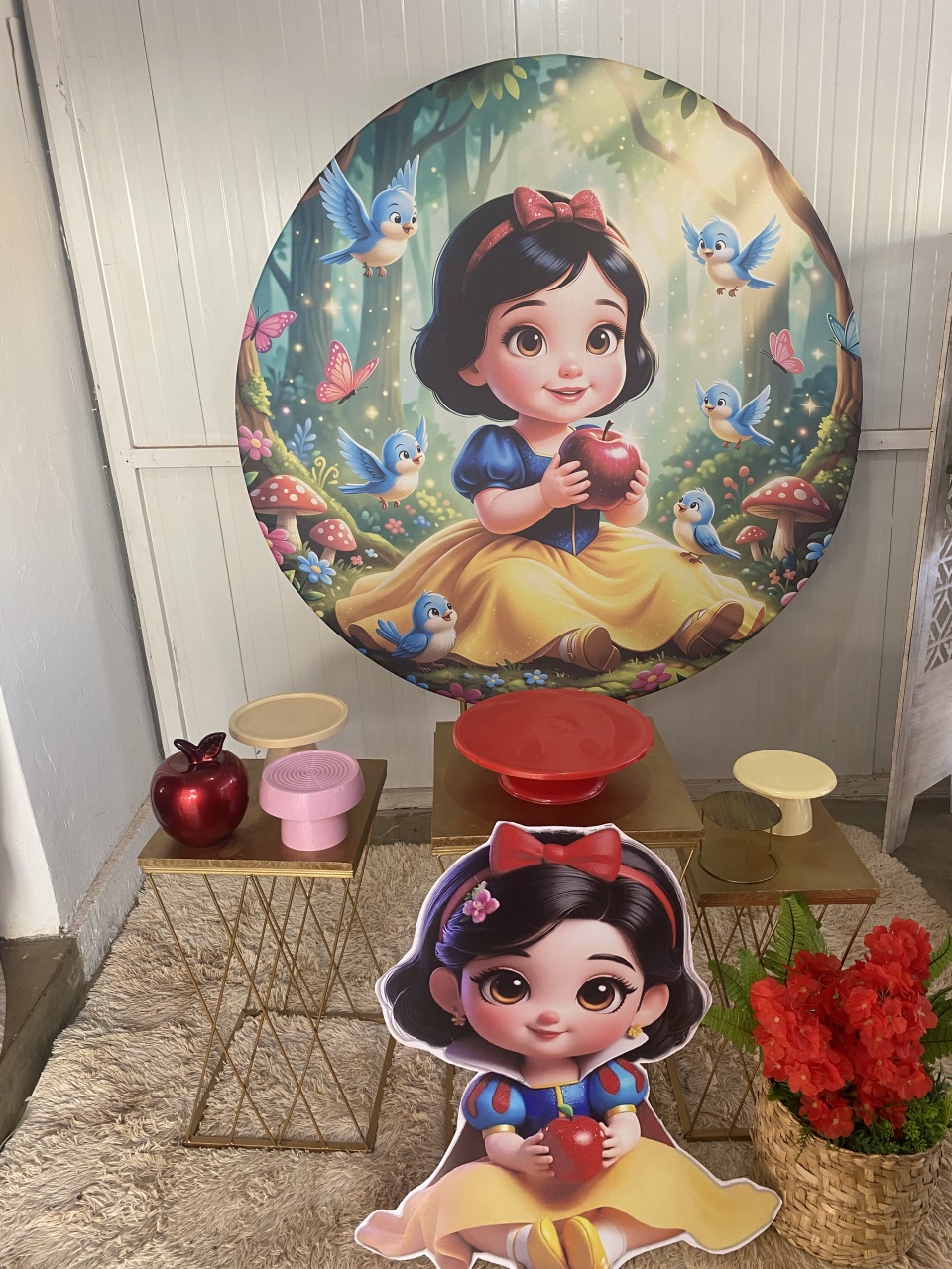 Branca de Neve Baby - THAYSE DECORA 