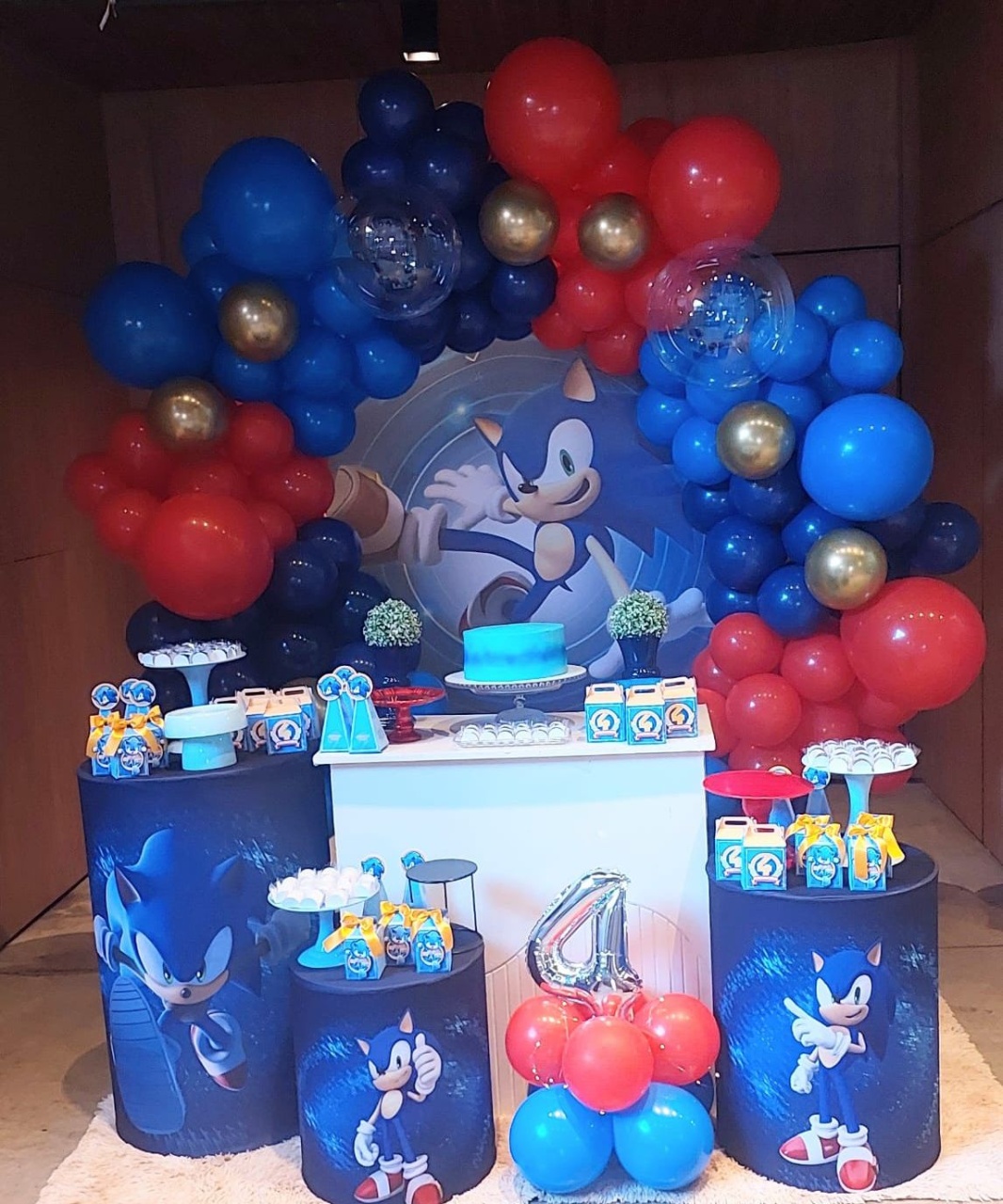 Painel Redondo Sonic - THAYSE DECORA 