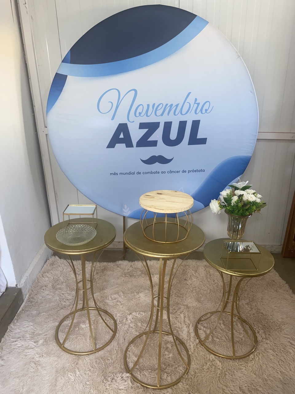 Novembro Azul - THAYSE DECORA 