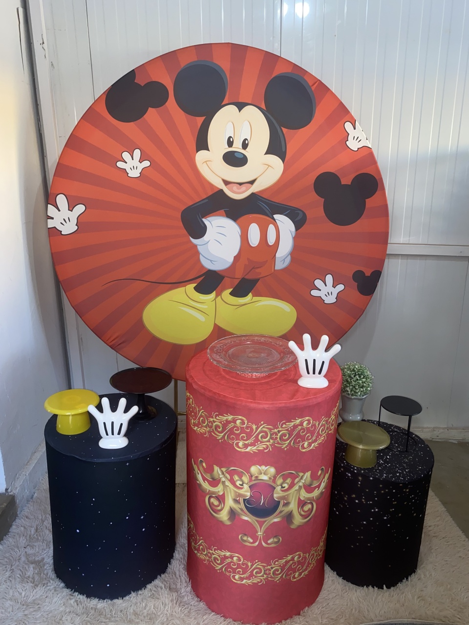 Conjunto Mickey - THAYSE DECORA 