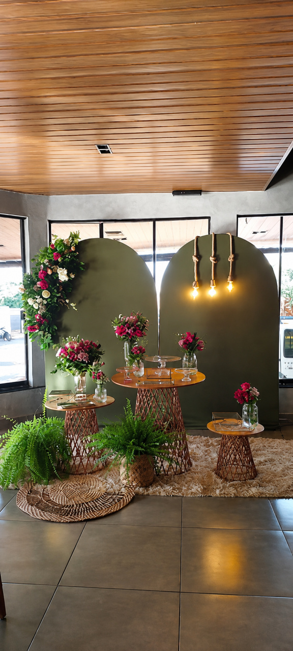 Green Boho Chic - THAYSE DECORA 