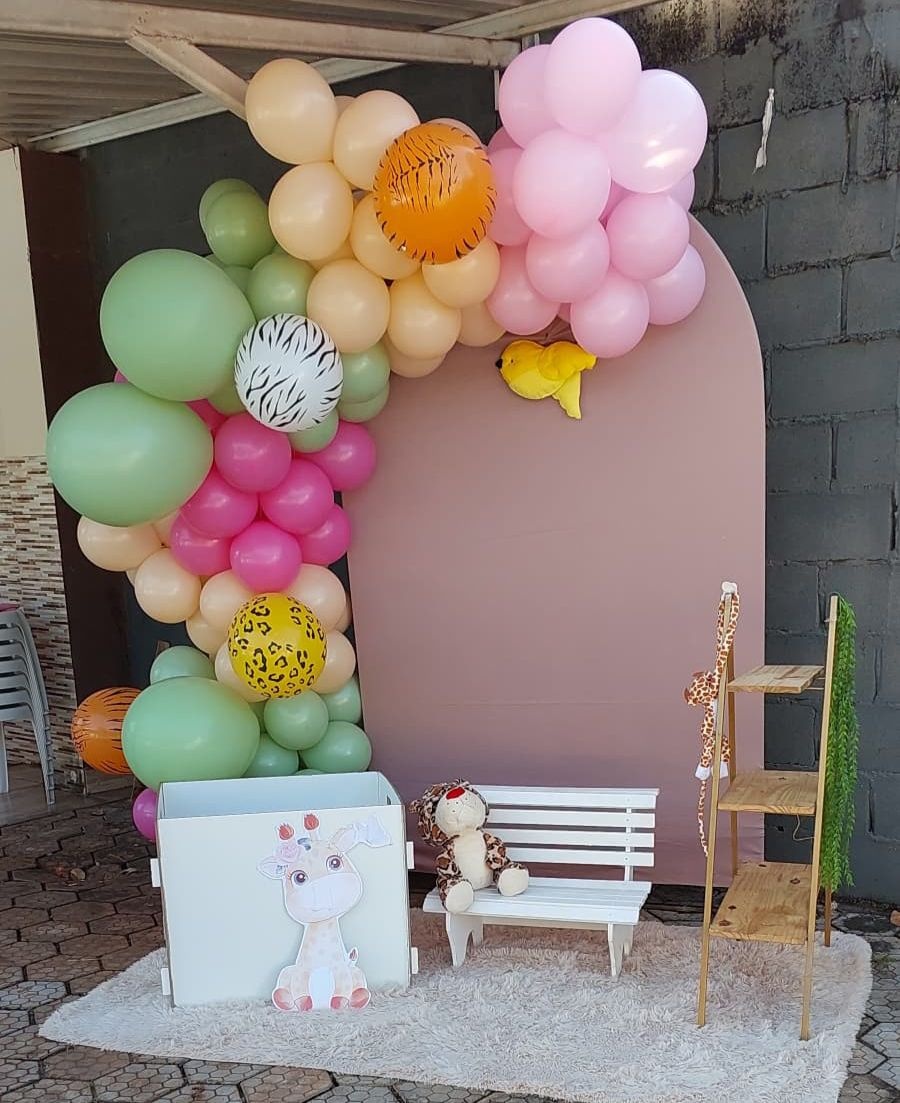 Painel Picolé Pêssego G - THAYSE DECORA 