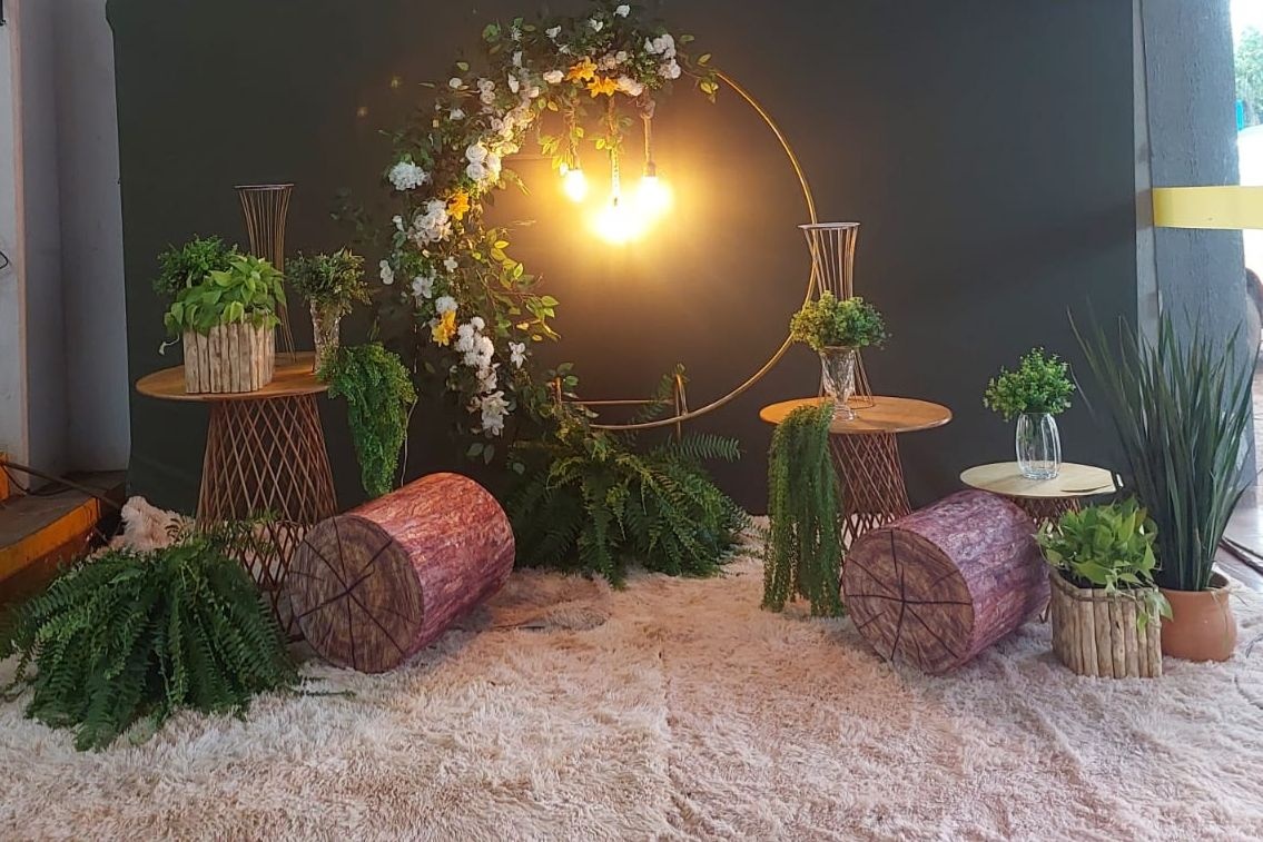 Green Rustic Chic - THAYSE DECORA 