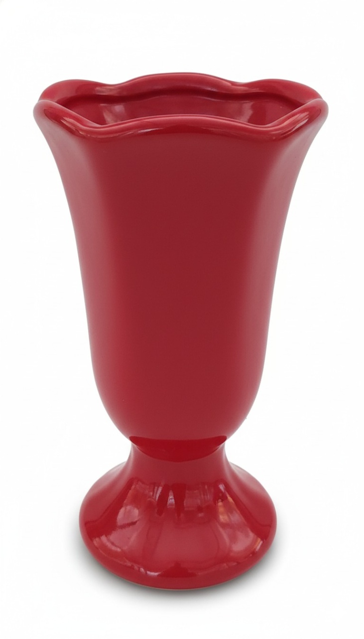 Vaso Vermelho ( M) - THAYSE DECORA 