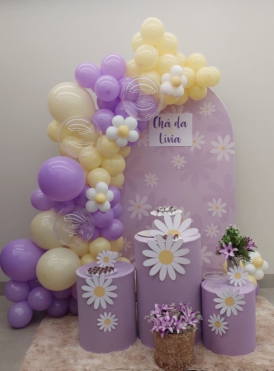 Painel Picolé Flowers - THAYSE DECORA 
