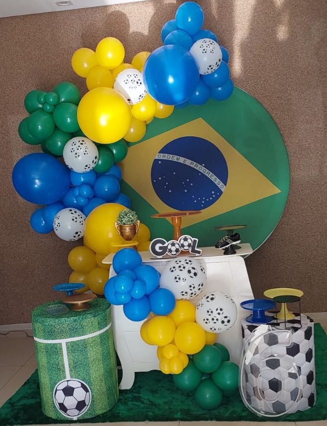 1 Painel Redondo Brasil - THAYSE DECORA 