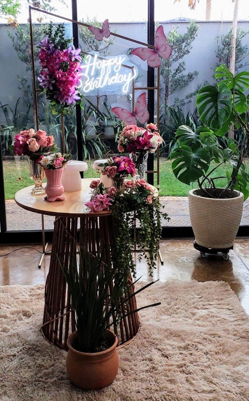 Vime Rose - THAYSE DECORA 
