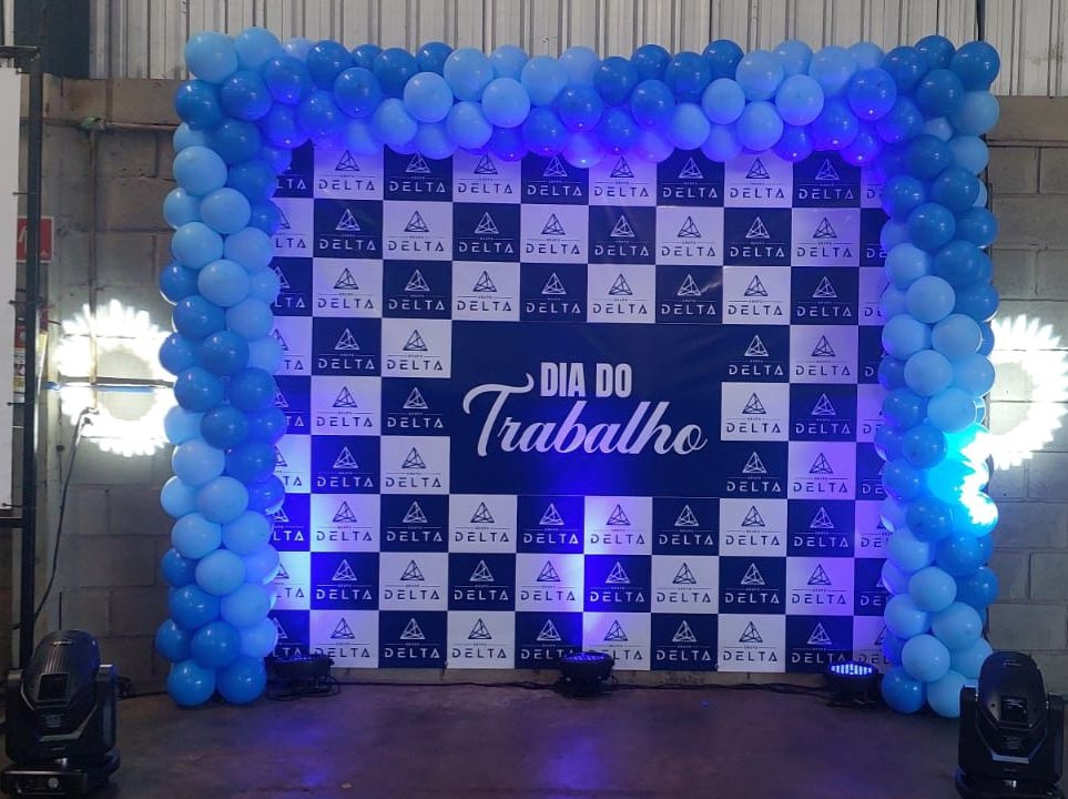 Estrutura Com Balões - THAYSE DECORA 