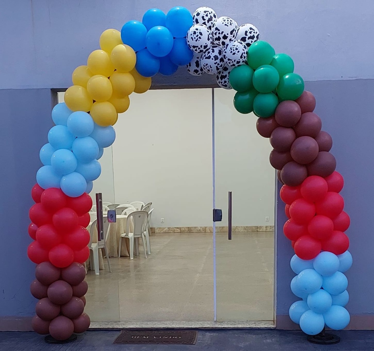 Arco Em Blocos - THAYSE DECORA 
