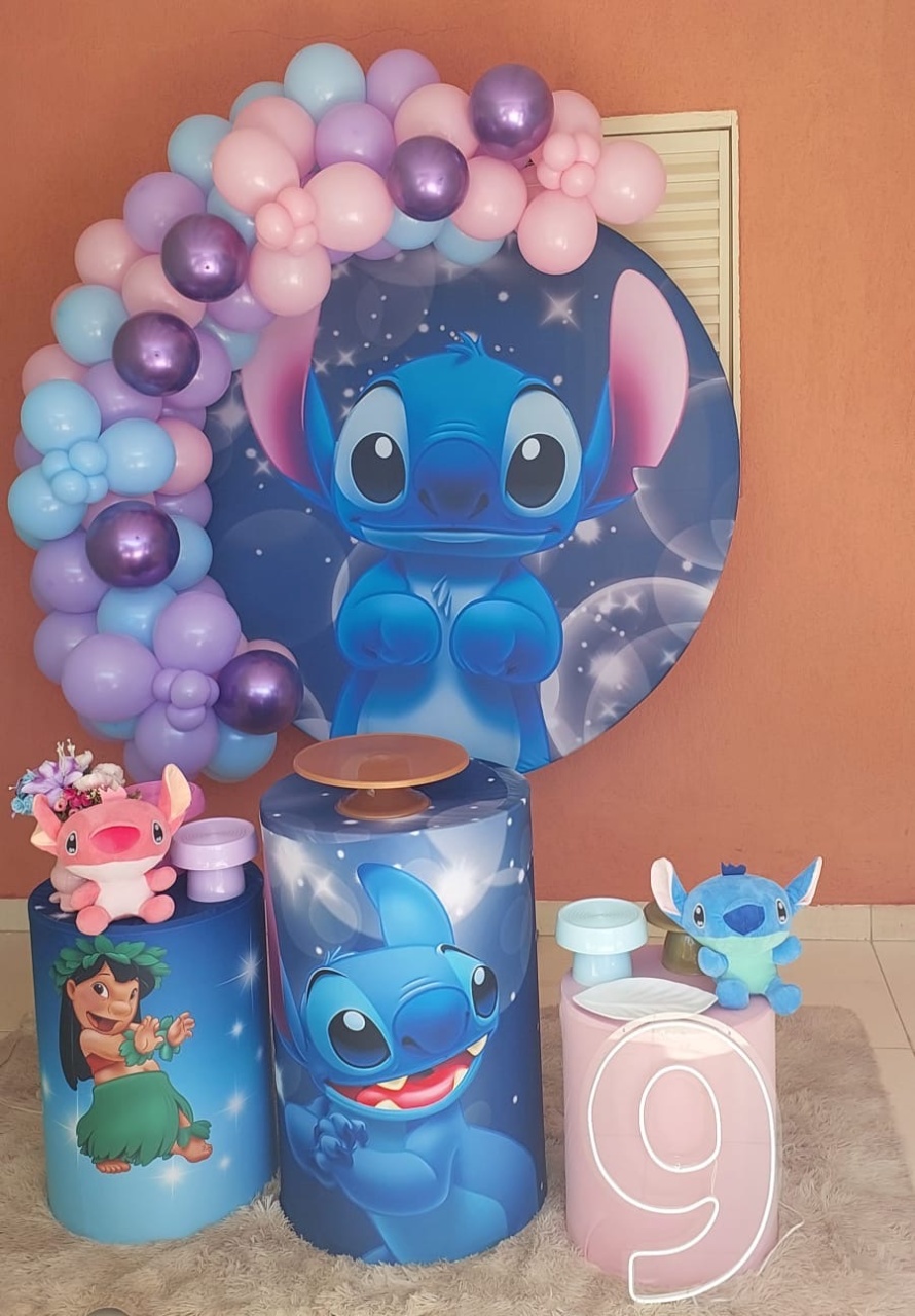 Conjunto Stitch - THAYSE DECORA 