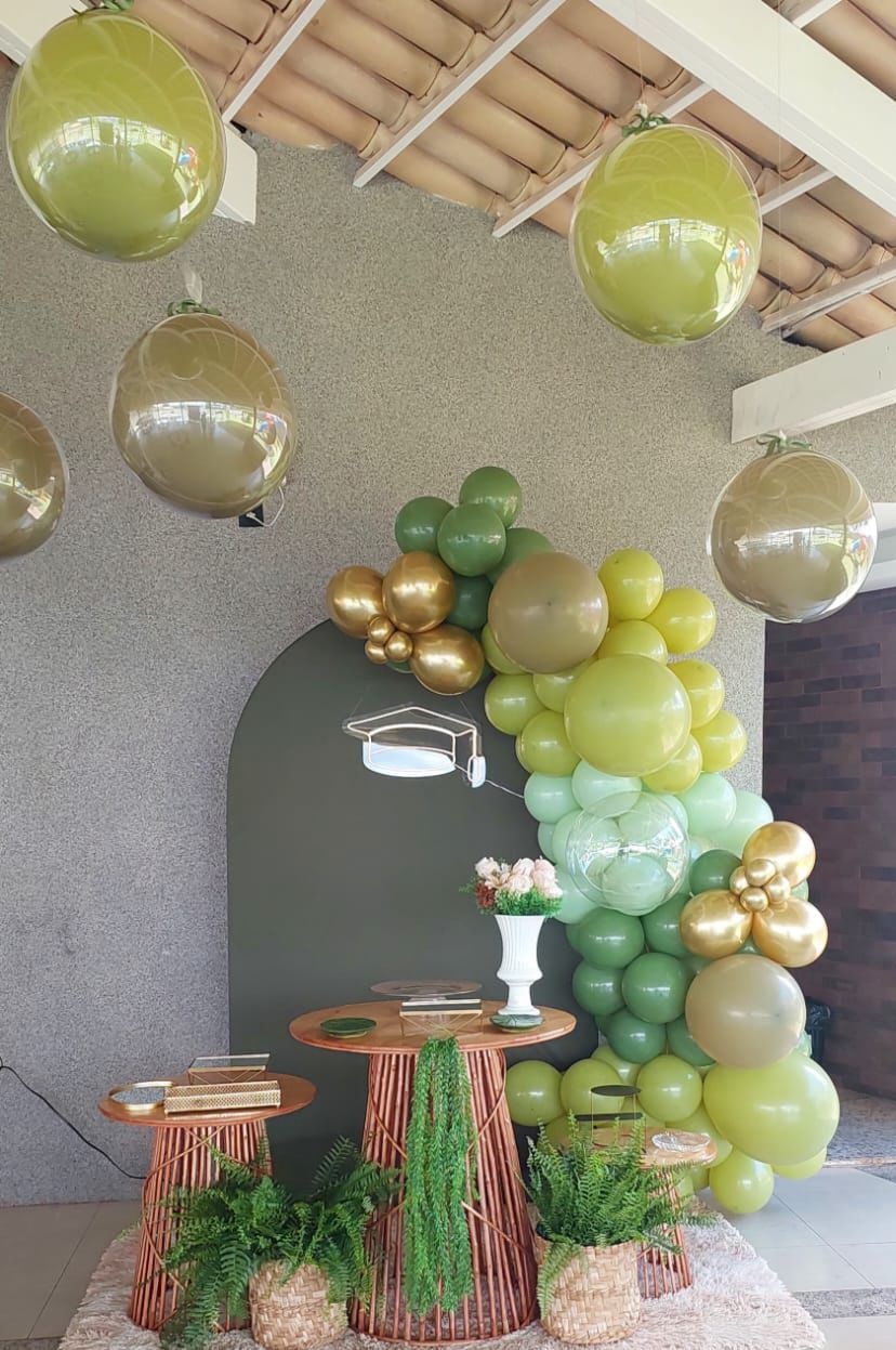 Painel Picolé Green Off - THAYSE DECORA 
