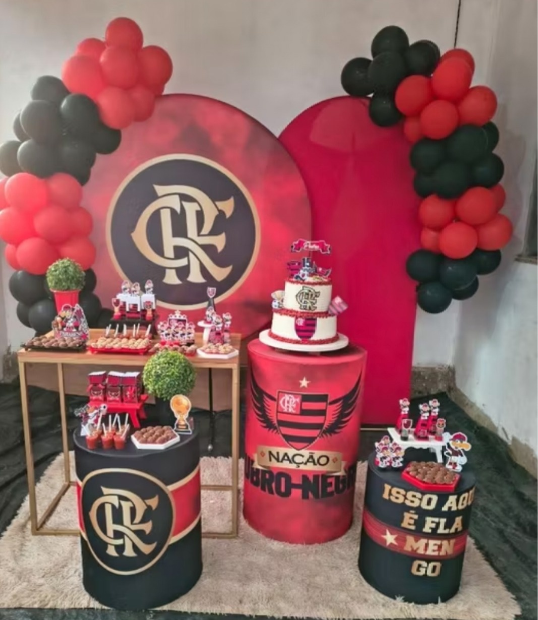 Flamengo Kit Prata  - Tais de Vargas cardoso 