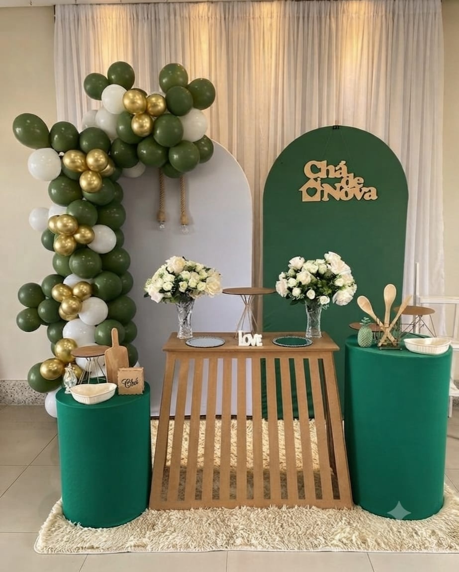 Chá de Casa Nova Verde - Tais de Vargas cardoso 