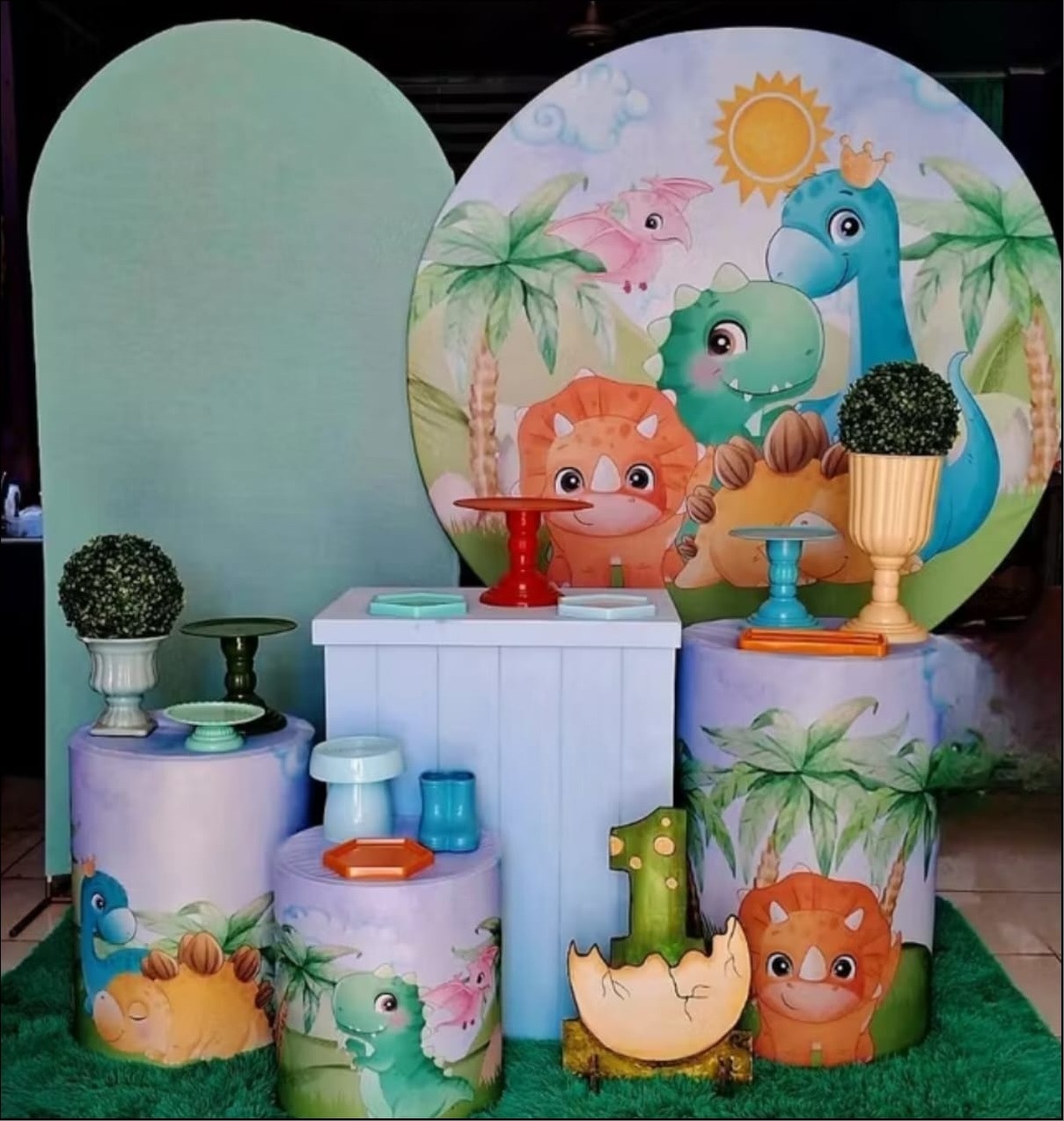 Dinossauro Baby Kit Ouro  - Tais de Vargas cardoso 