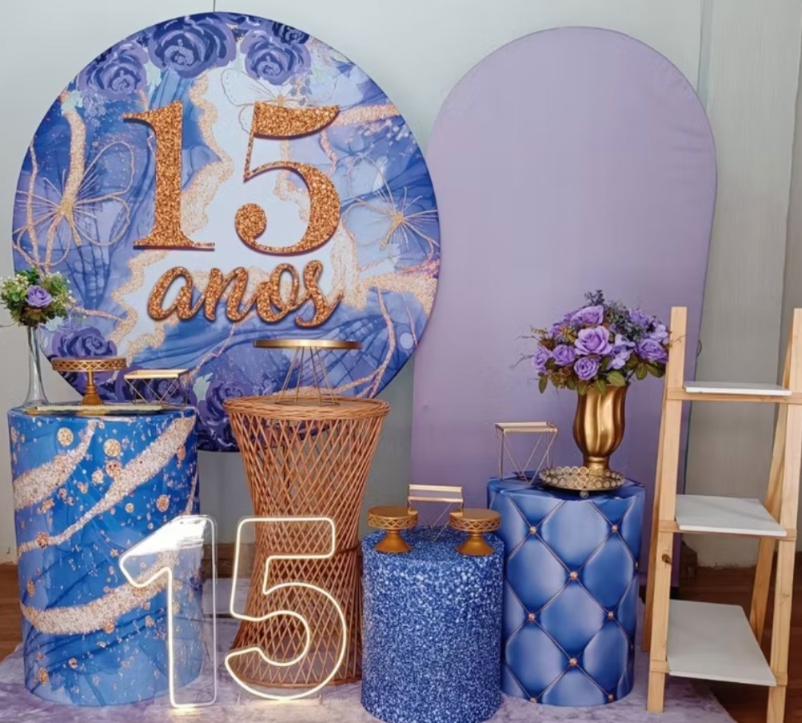 15 Anos Lilas Kit Ouro  - Tais de Vargas cardoso 