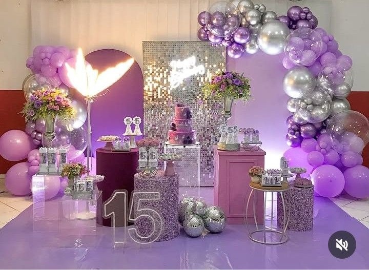 15 Anos Decoração  - Tais de Vargas cardoso 
