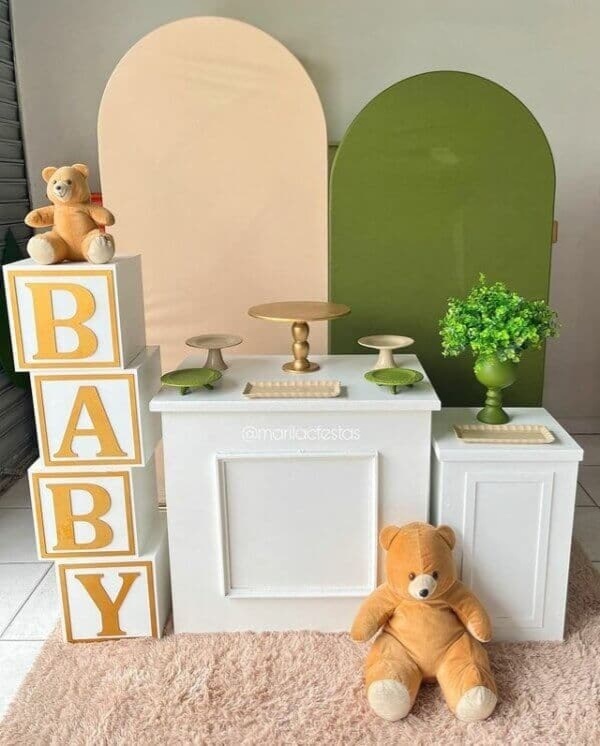 Kit Bege Com Verde Musco - Tais de Vargas cardoso 