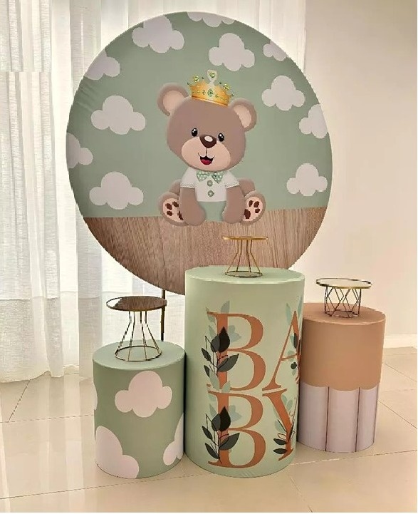 Chá Revelação Urso Verde - Sonho Montado