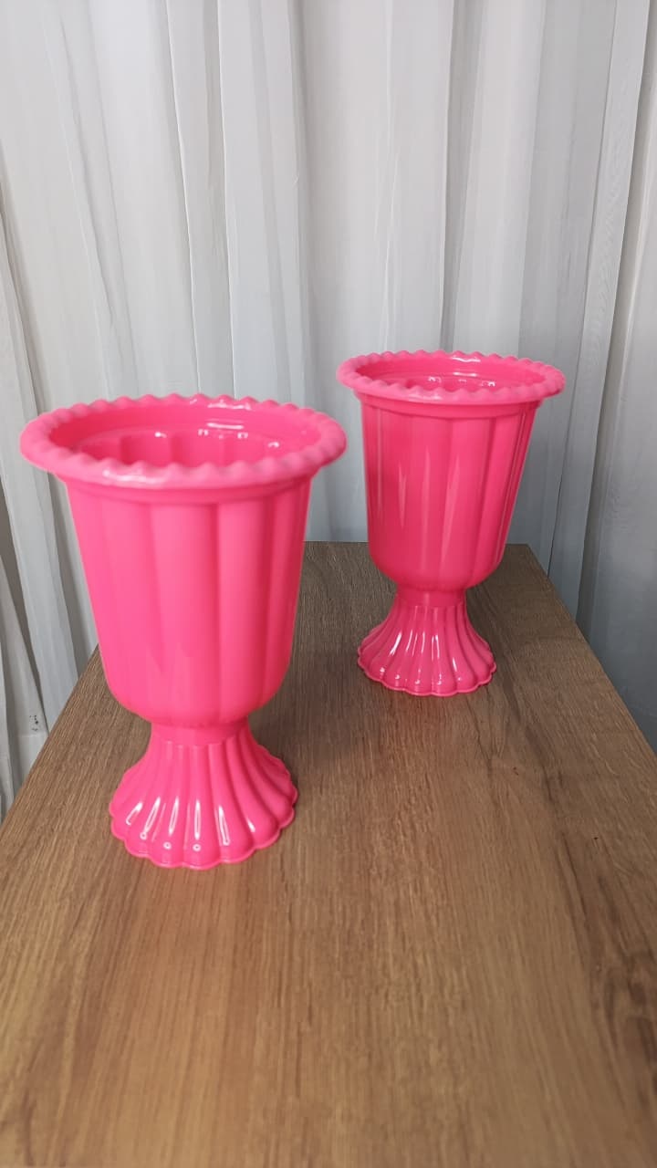 Kit 2 Vasos Gregos Pink  - Sonho Montado
