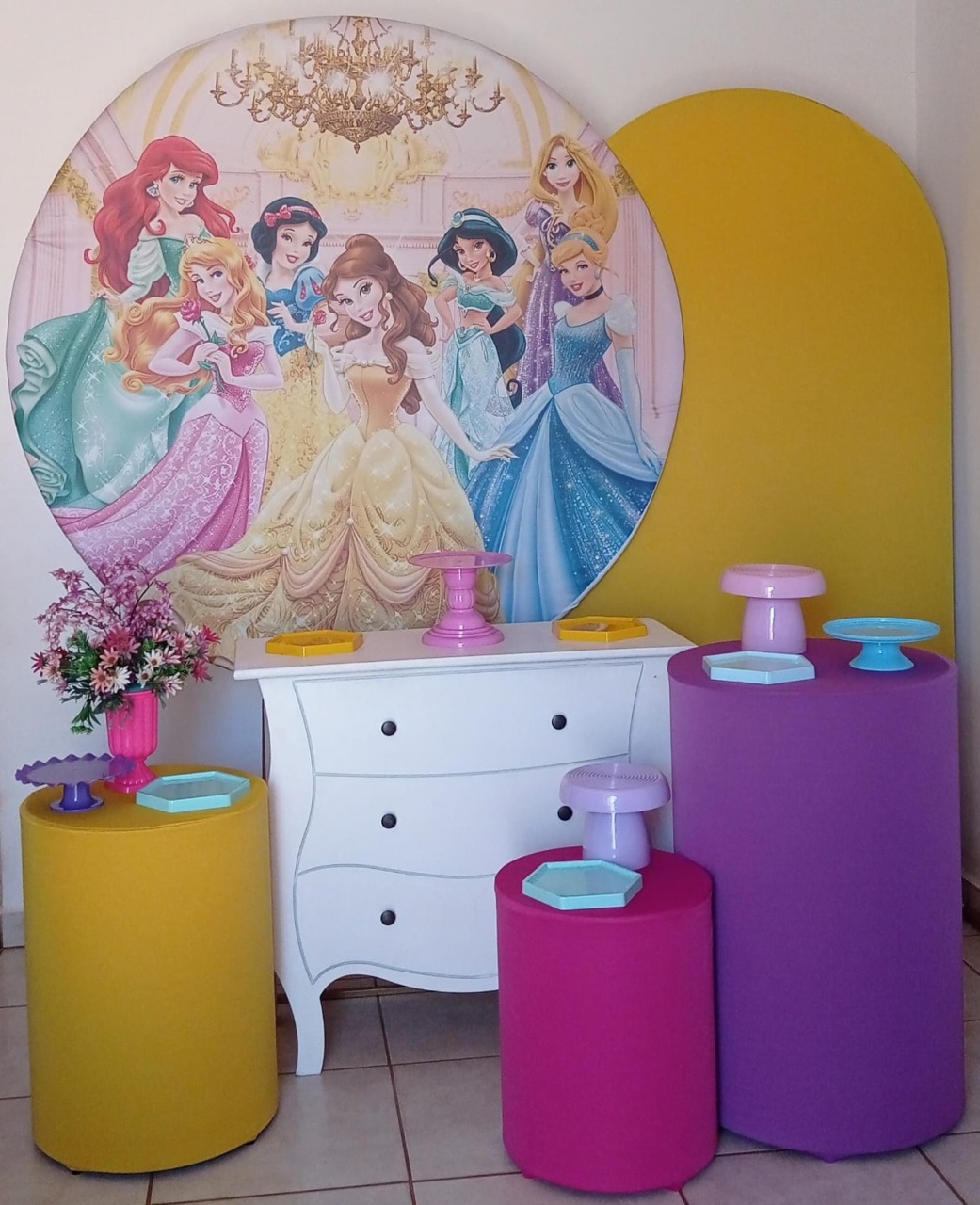 Kit Diamante As Princesas - PEGUE E MONTE - ALEGRIA CORES