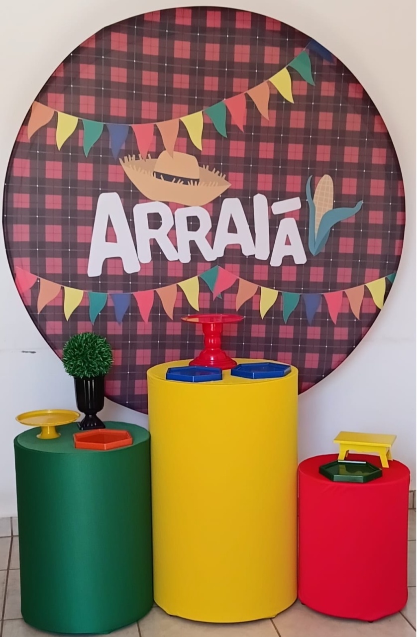 Kit Prata Arraiá - PEGUE E MONTE - ALEGRIA CORES