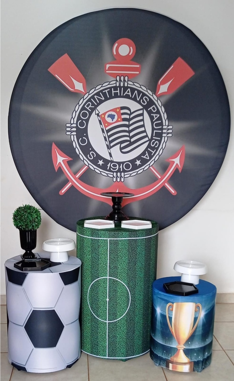 Kit Prata Corinthians - PEGUE E MONTE - ALEGRIA CORES