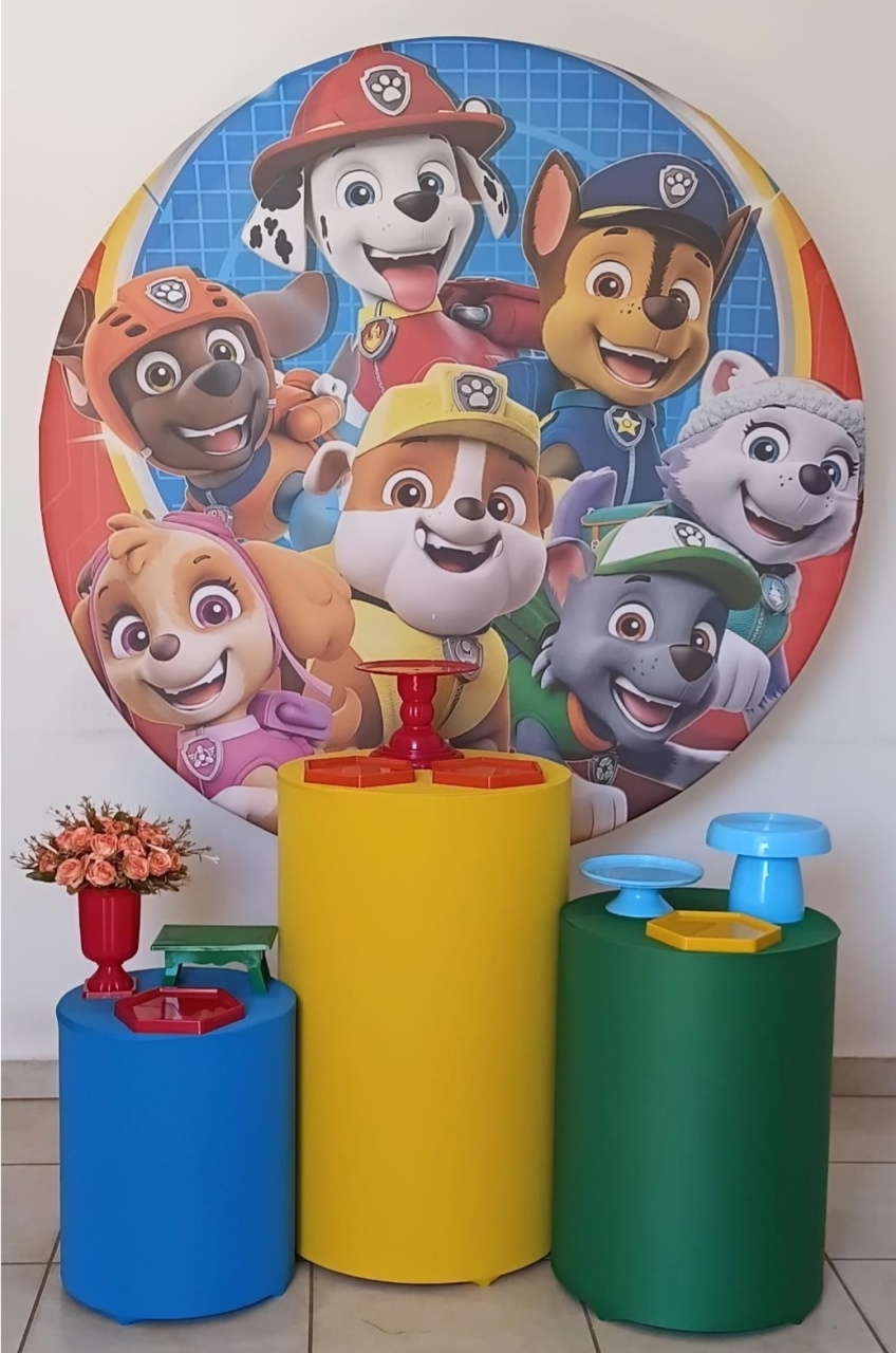 Kit Prata Patrulha Canina - PEGUE E MONTE - ALEGRIA CORES