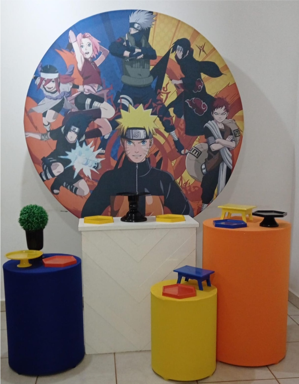Kit Ouro Naruto - PEGUE E MONTE - ALEGRIA CORES