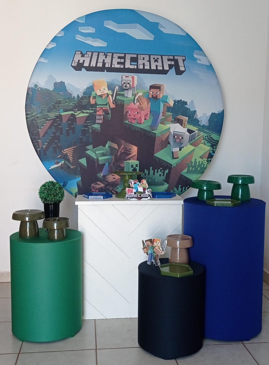 Kit Ouro Minecraft - PEGUE E MONTE - ALEGRIA CORES