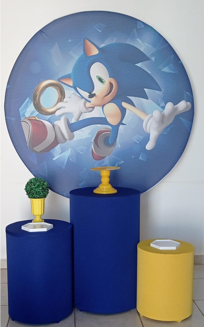 Kit Basico Sonic - PEGUE E MONTE - ALEGRIA CORES
