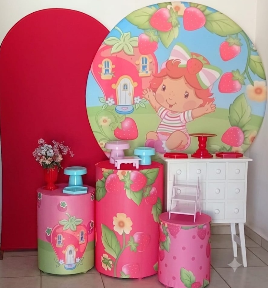 Kit Diamante Moranguinho Baby - PEGUE E MONTE - ALEGRIA CORES