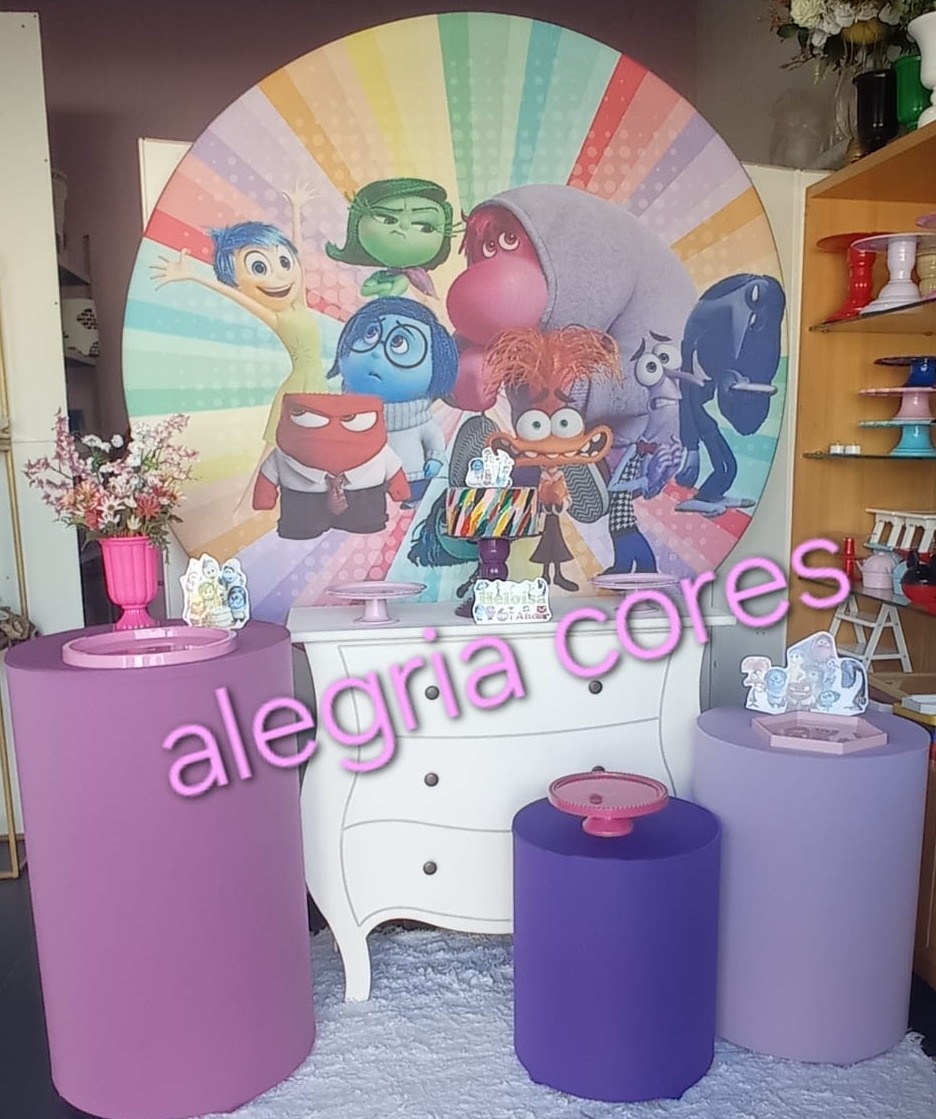 Kit Ouro - Divertidamente 1 - PEGUE E MONTE - ALEGRIA CORES