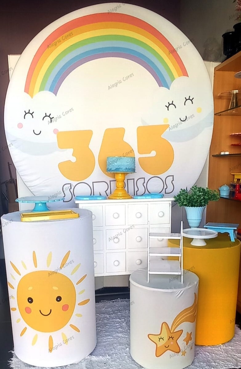 Kit Ouro - 365 Sorrisos - Menina - PEGUE E MONTE - ALEGRIA CORES