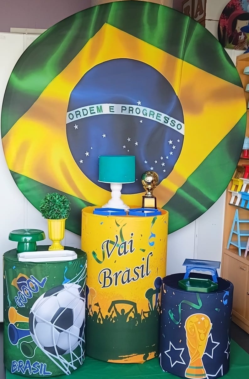 Kit Prata - Brasil - PEGUE E MONTE - ALEGRIA CORES