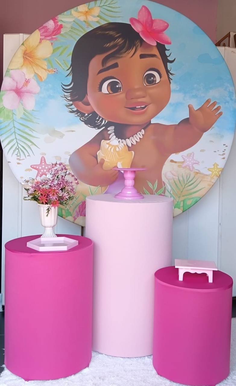 Kit Basico - Moana Baby 2 - PEGUE E MONTE - ALEGRIA CORES
