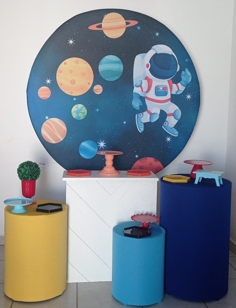 Kit Ouro Astronauta - PEGUE E MONTE - ALEGRIA CORES