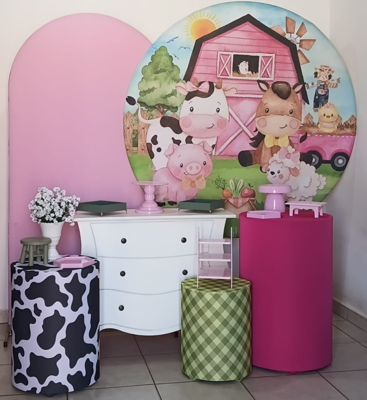 Kit Diamante Fazendinha Rosa - PEGUE E MONTE - ALEGRIA CORES