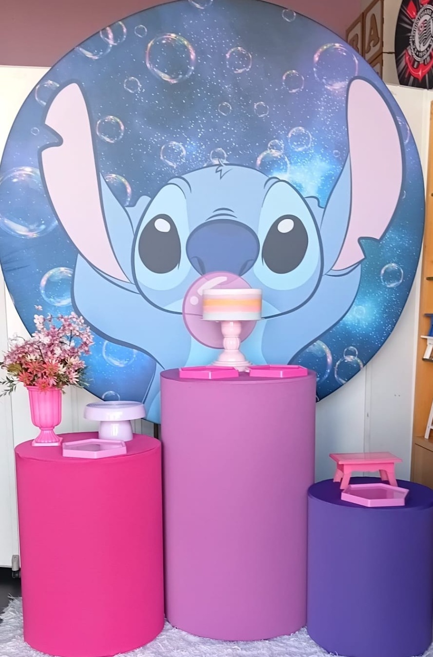 Kit Prata - Stitch - PEGUE E MONTE - ALEGRIA CORES