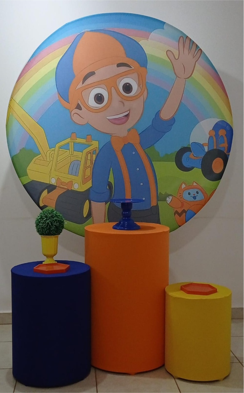 Kit Basico Blippi - PEGUE E MONTE - ALEGRIA CORES