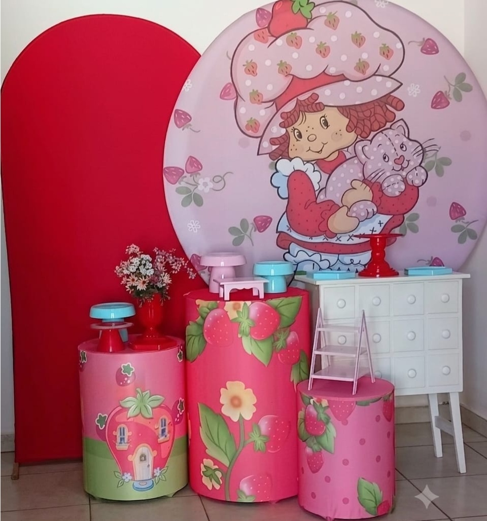 Kit Diamante Moranguinho - PEGUE E MONTE - ALEGRIA CORES